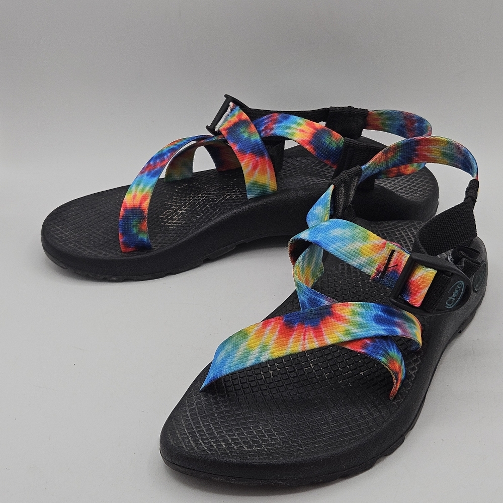 Chaco Z/Cloud Tyedie Sandals Size 7